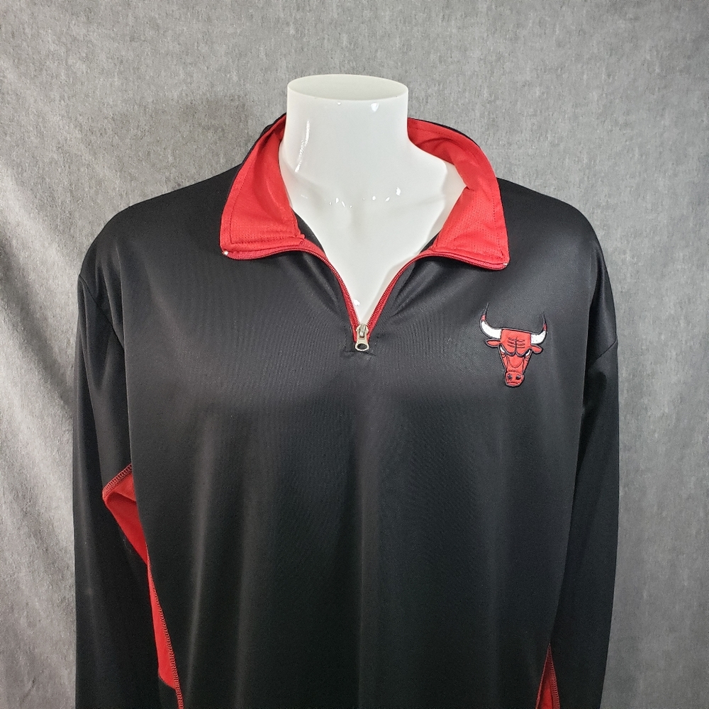 NBA Chicago Bulls Pullover Jacket Size XLT